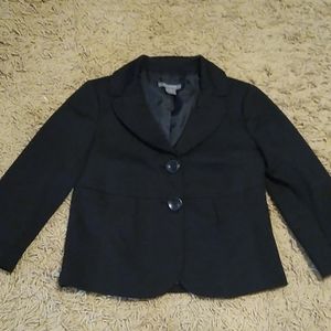Black Ann Taylor Blazer (0P)